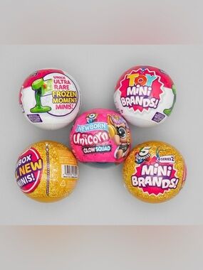 Newborn Unicorn Glow Squad Surprise Ball - Pink